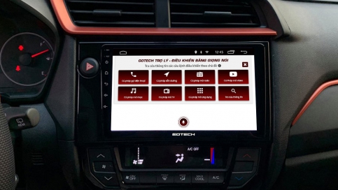 Màn hình DVD Android xe Honda Brio 2019 - nay | Gotech GT6 New